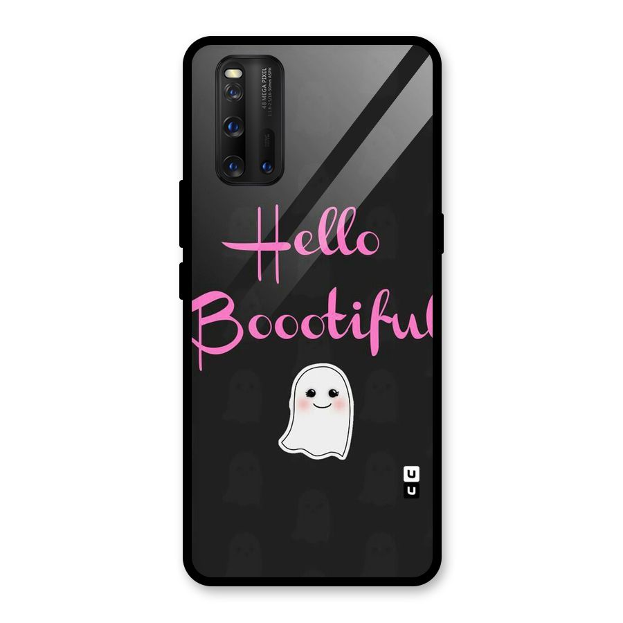 Boootiful Glass Back Case for Vivo iQOO 3