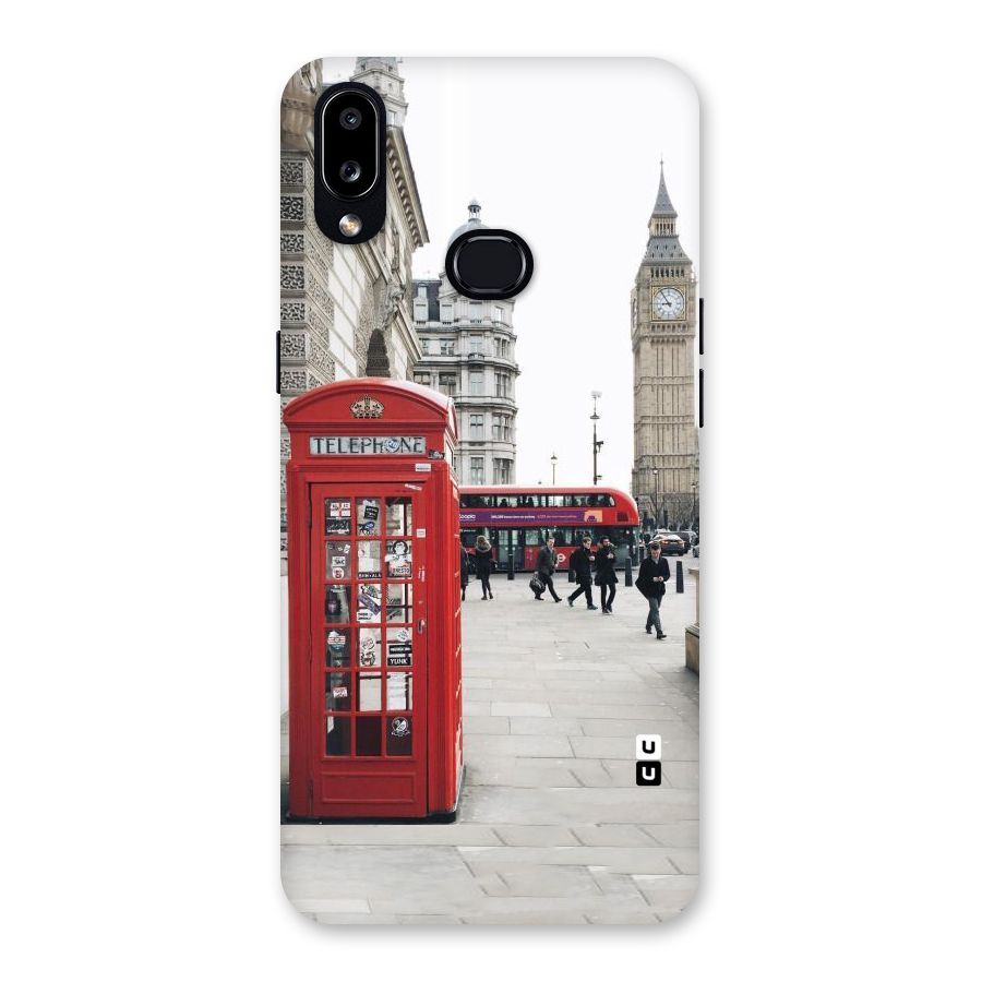 Booth In Red Back Case for Galaxy A10s