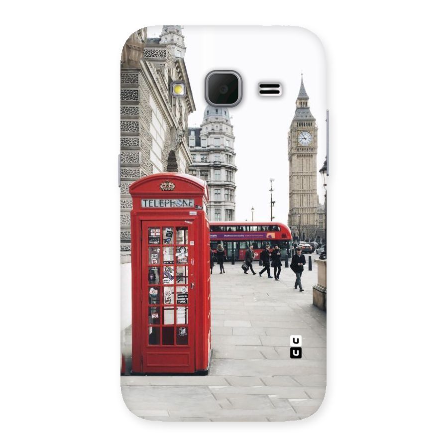 Booth In Red Back Case for Galaxy Core Prime
