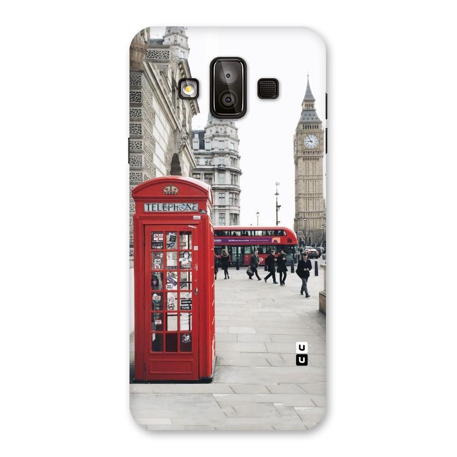 Booth In Red Back Case for Galaxy J7 Duo