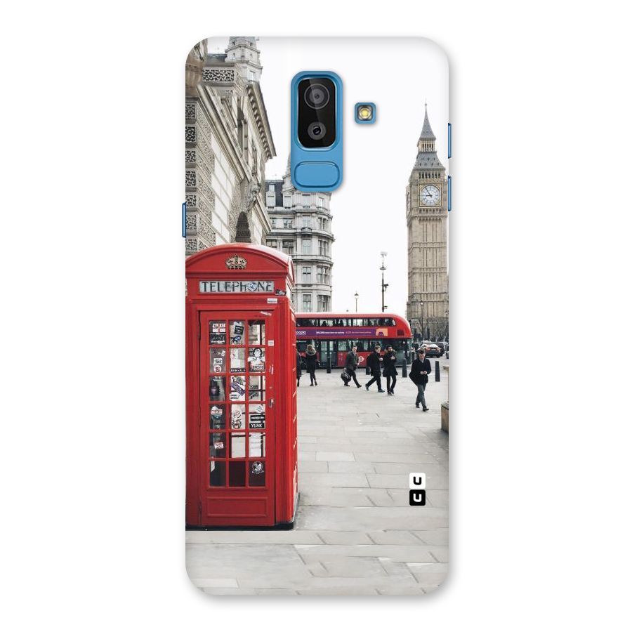 Booth In Red Back Case for Galaxy J8