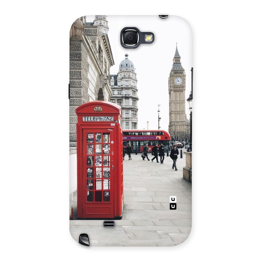 Booth In Red Back Case for Galaxy Note 2