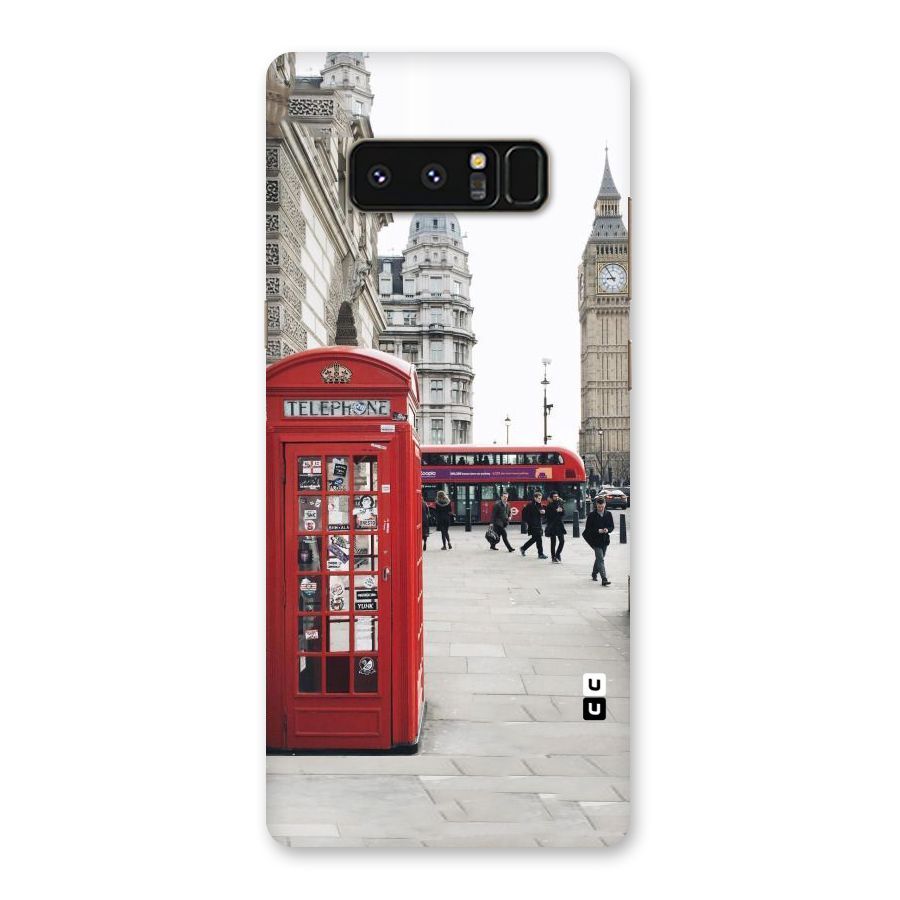 Booth In Red Back Case for Galaxy Note 8