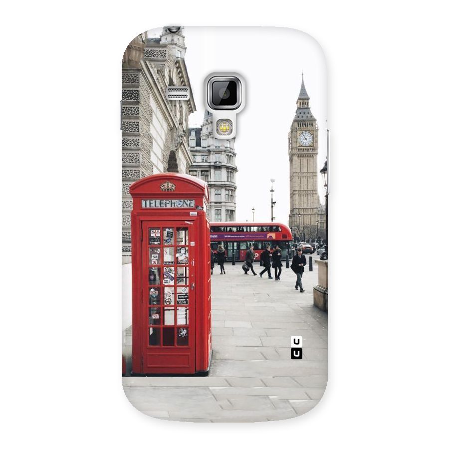 Booth In Red Back Case for Galaxy S Duos