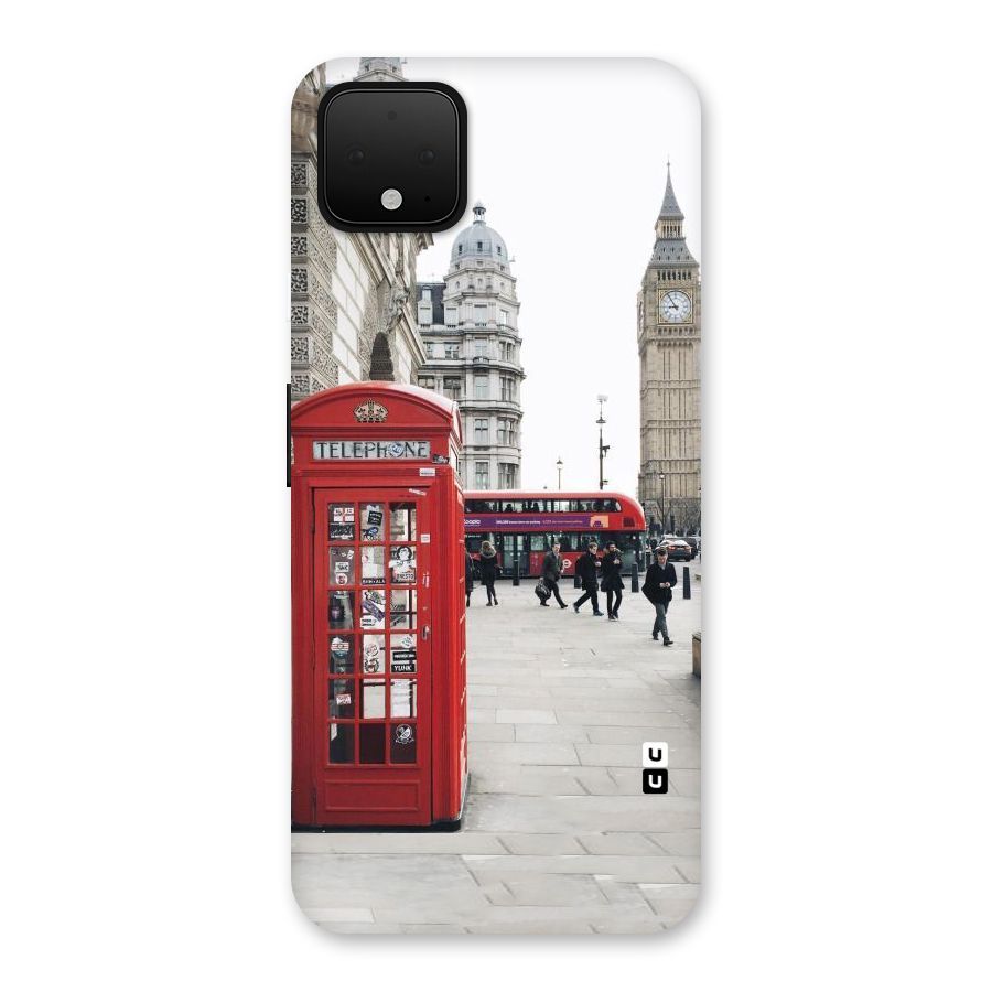 Booth In Red Back Case for Google Pixel 4 XL