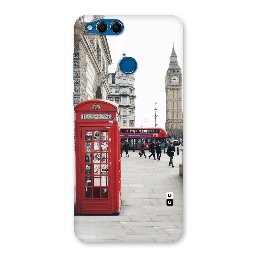 Booth In Red Back Case for Honor 7X