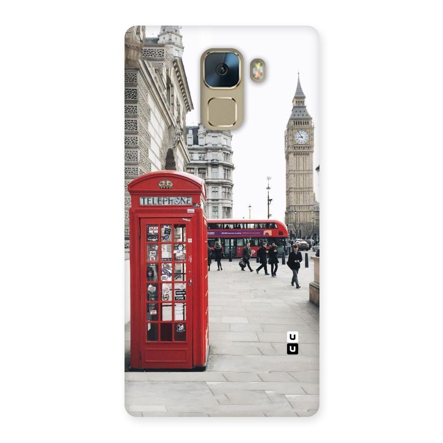 Booth In Red Back Case for Huawei Honor 7