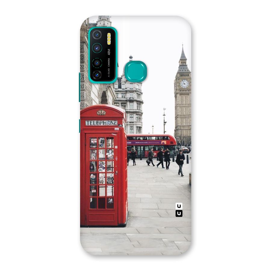 Booth In Red Back Case for Infinix Hot 9 Pro