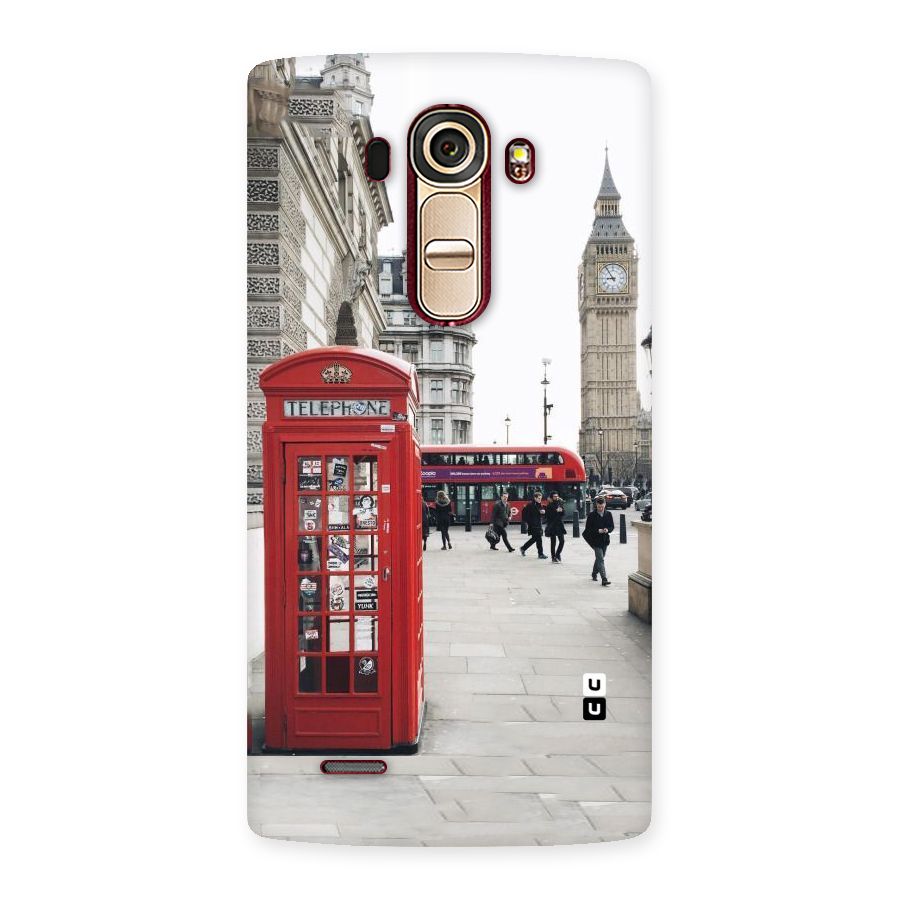 Booth In Red Back Case for LG G4