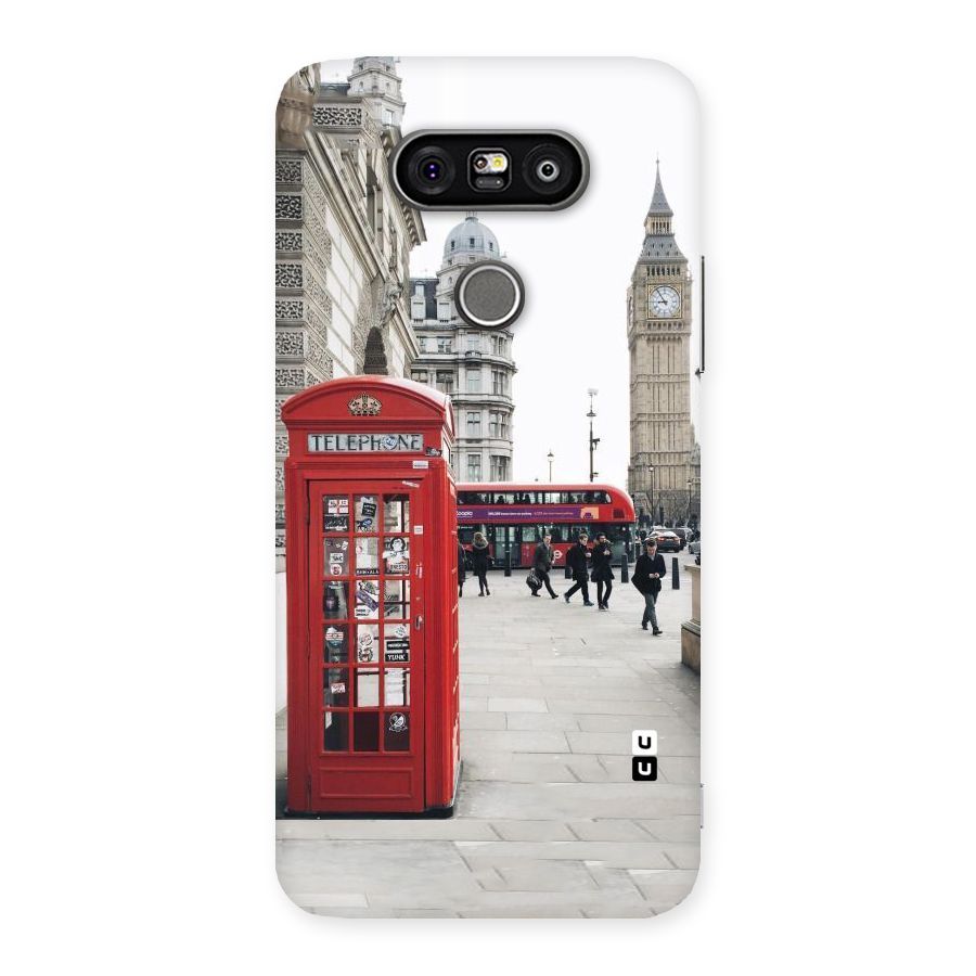 Booth In Red Back Case for LG G5