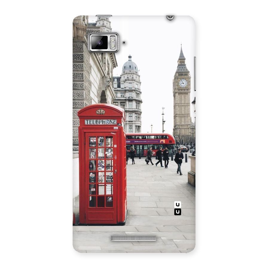 Booth In Red Back Case for Lenovo Vibe Z K910