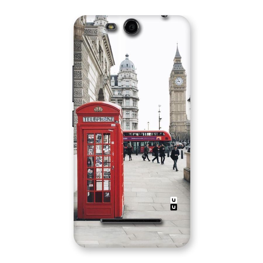 Booth In Red Back Case for Micromax Canvas Juice 3 Q392