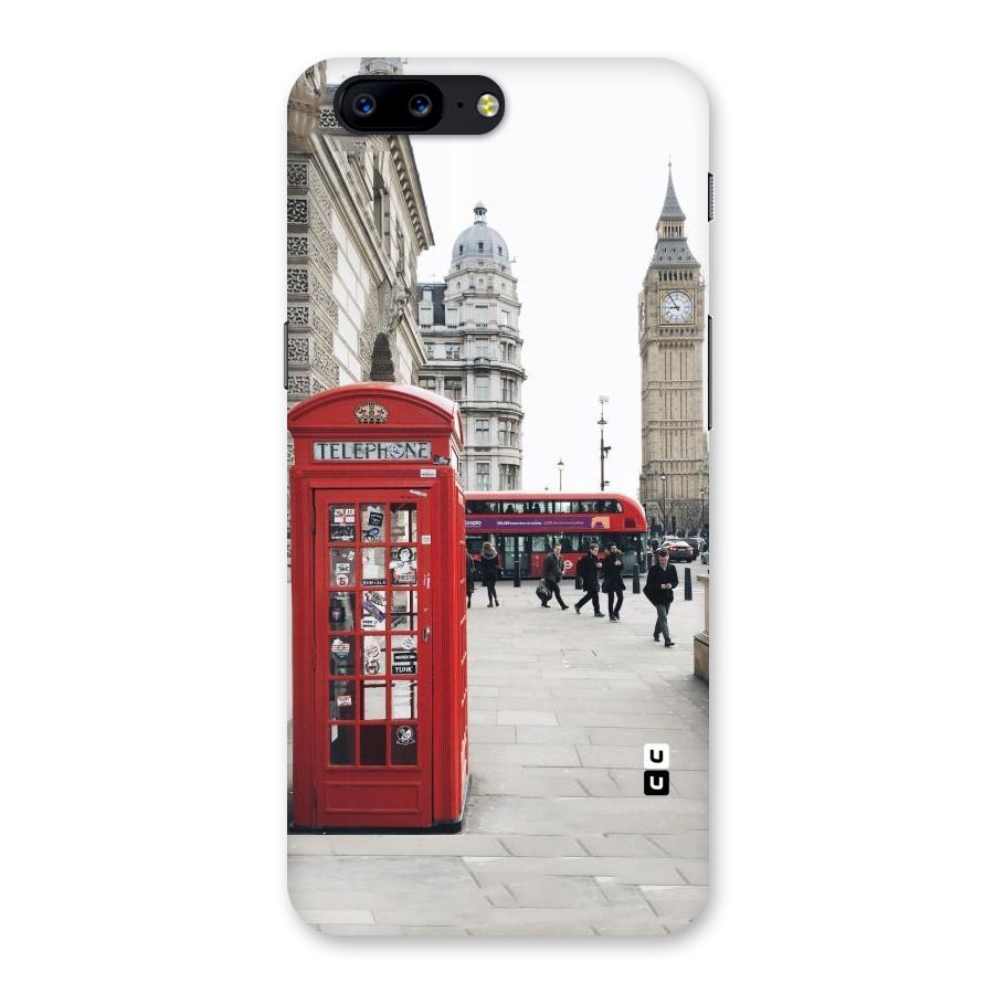 Booth In Red Back Case for OnePlus 5