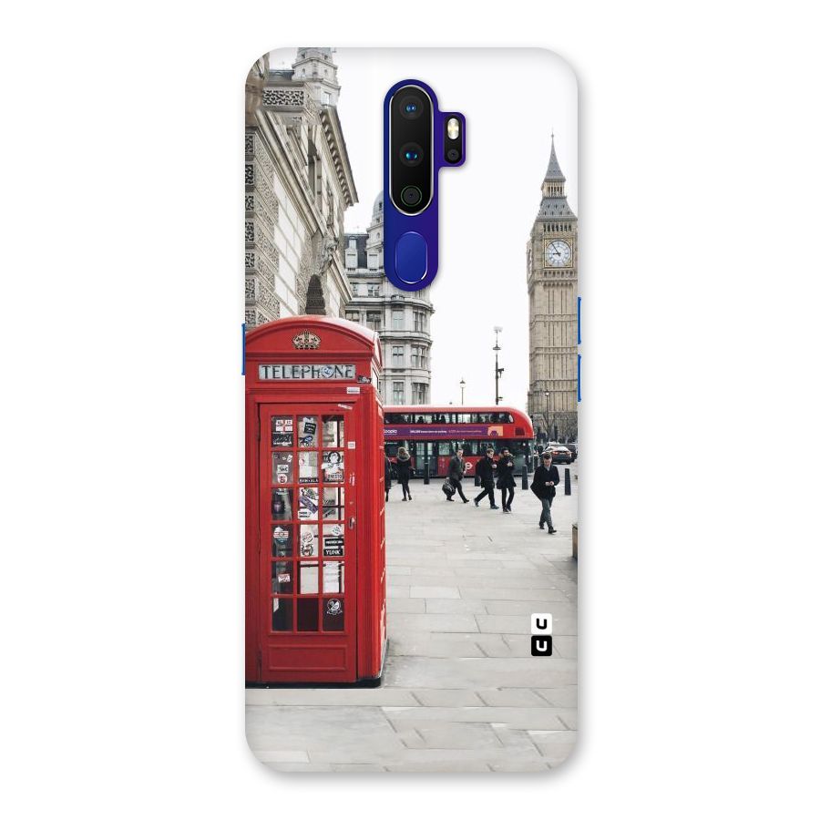 Booth In Red Back Case for Oppo A9 (2020)
