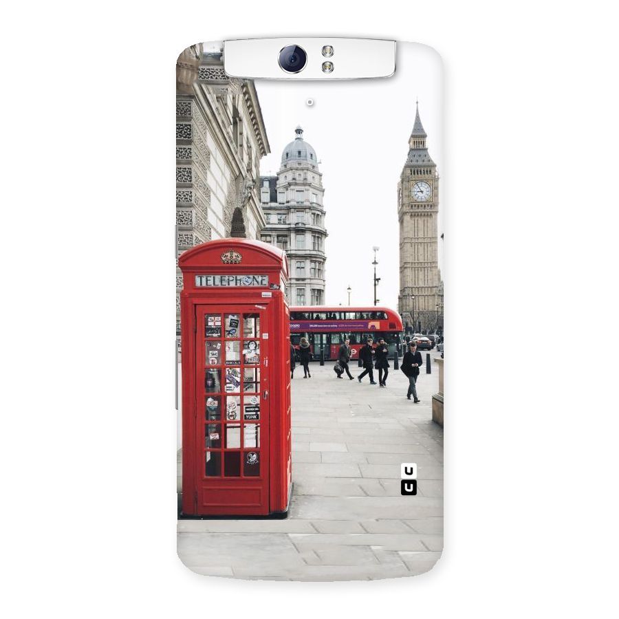 Booth In Red Back Case for Oppo N1