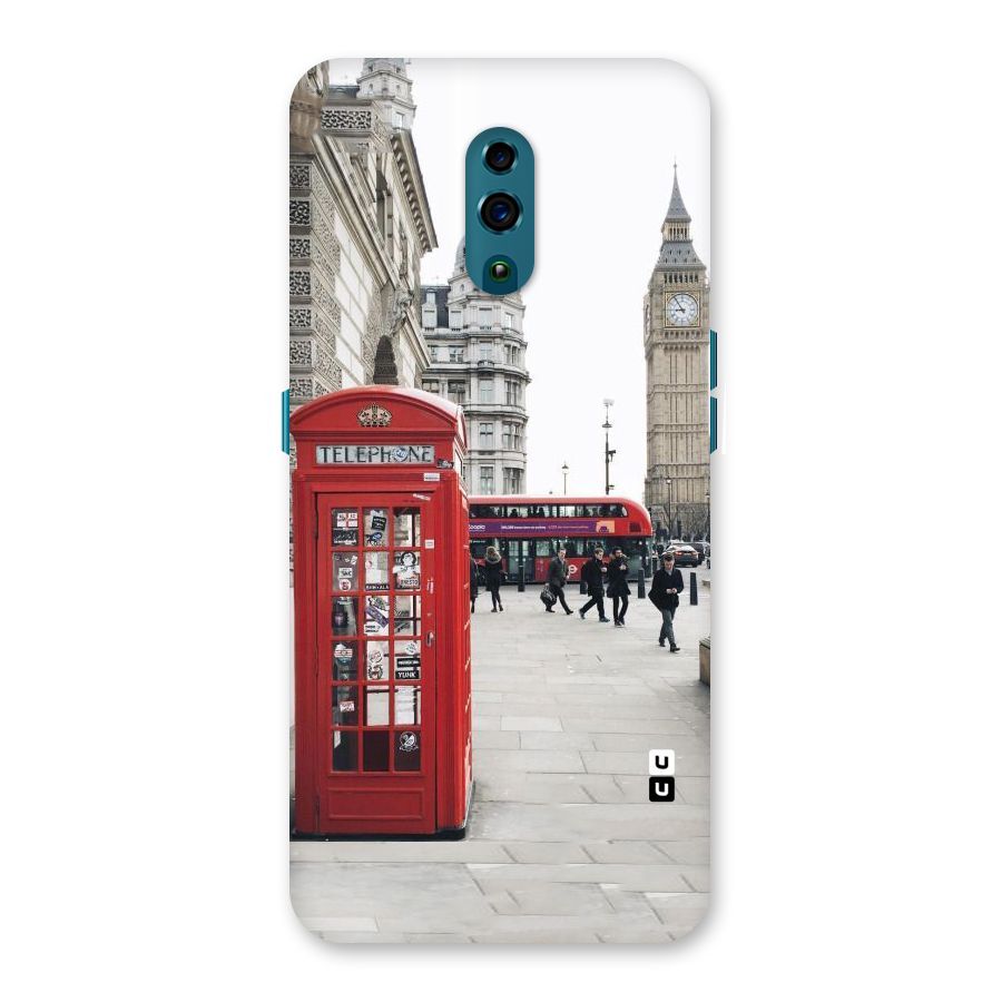 Booth In Red Back Case for Oppo Reno