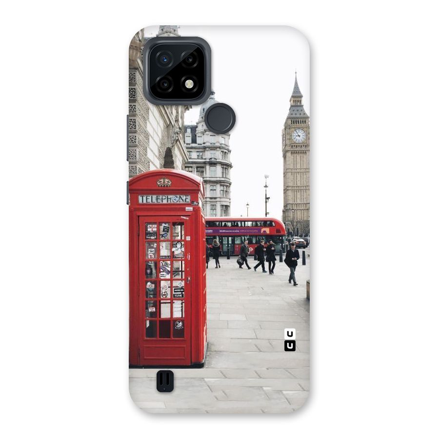 Booth In Red Back Case for Realme C21
