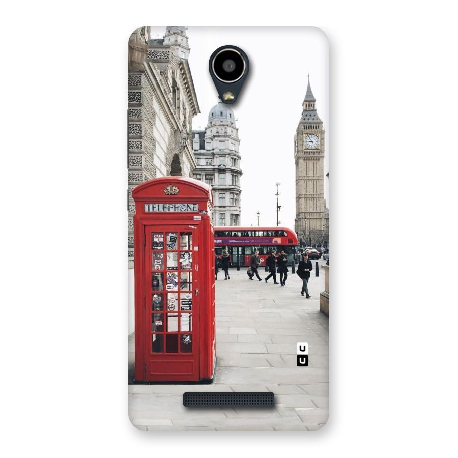 Booth In Red Back Case for Redmi Note 2