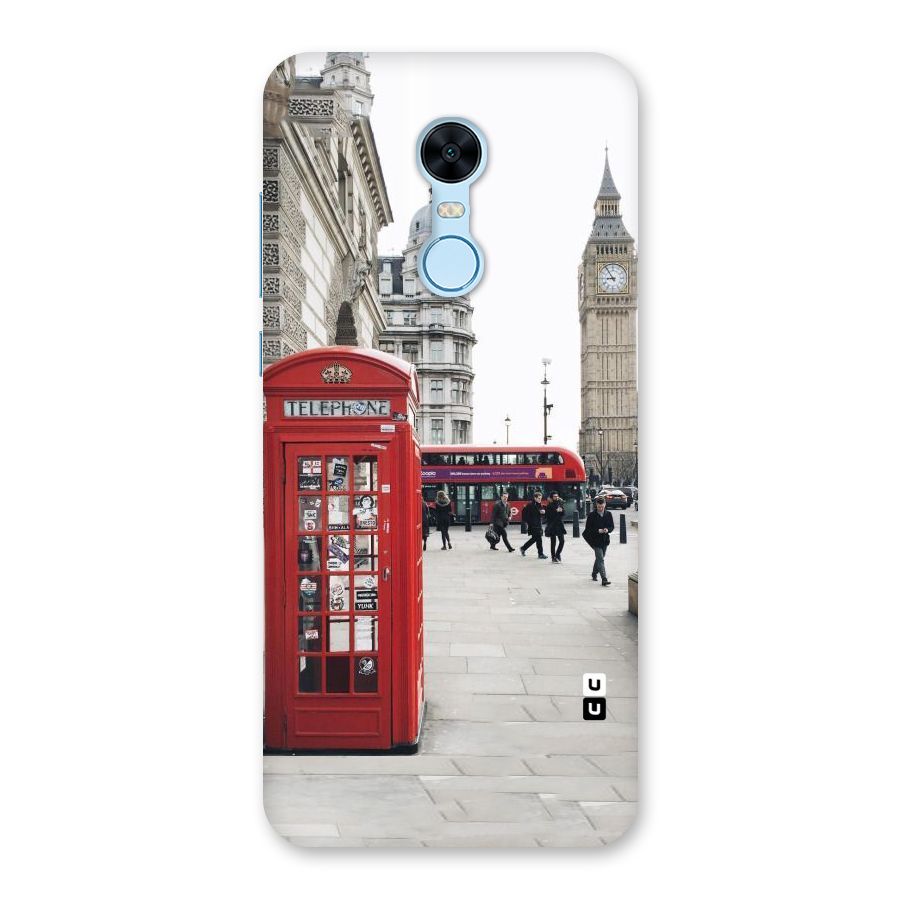 Booth In Red Back Case for Redmi Note 5