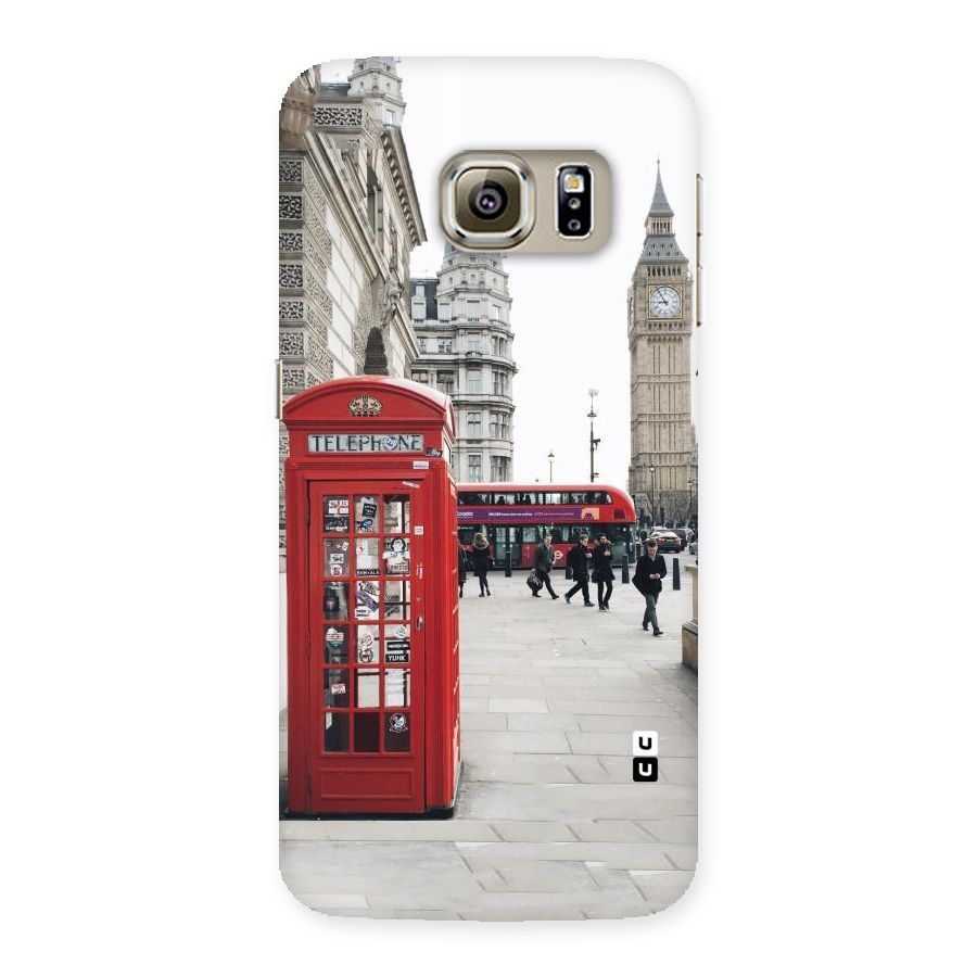 Booth In Red Back Case for Samsung Galaxy S6 Edge