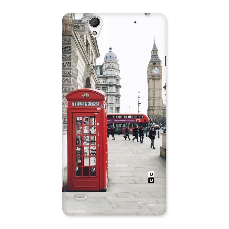 Booth In Red Back Case for Sony Xperia C4