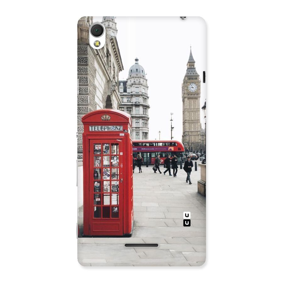 Booth In Red Back Case for Sony Xperia T3