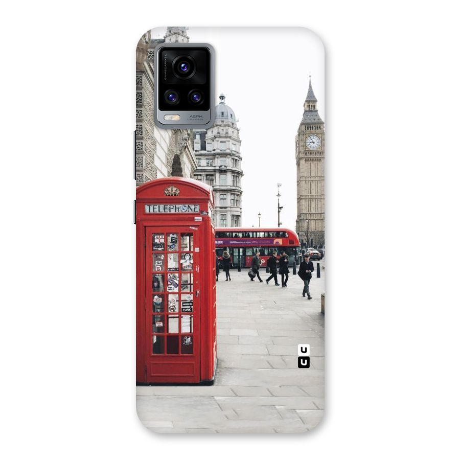 Booth In Red Back Case for Vivo V20