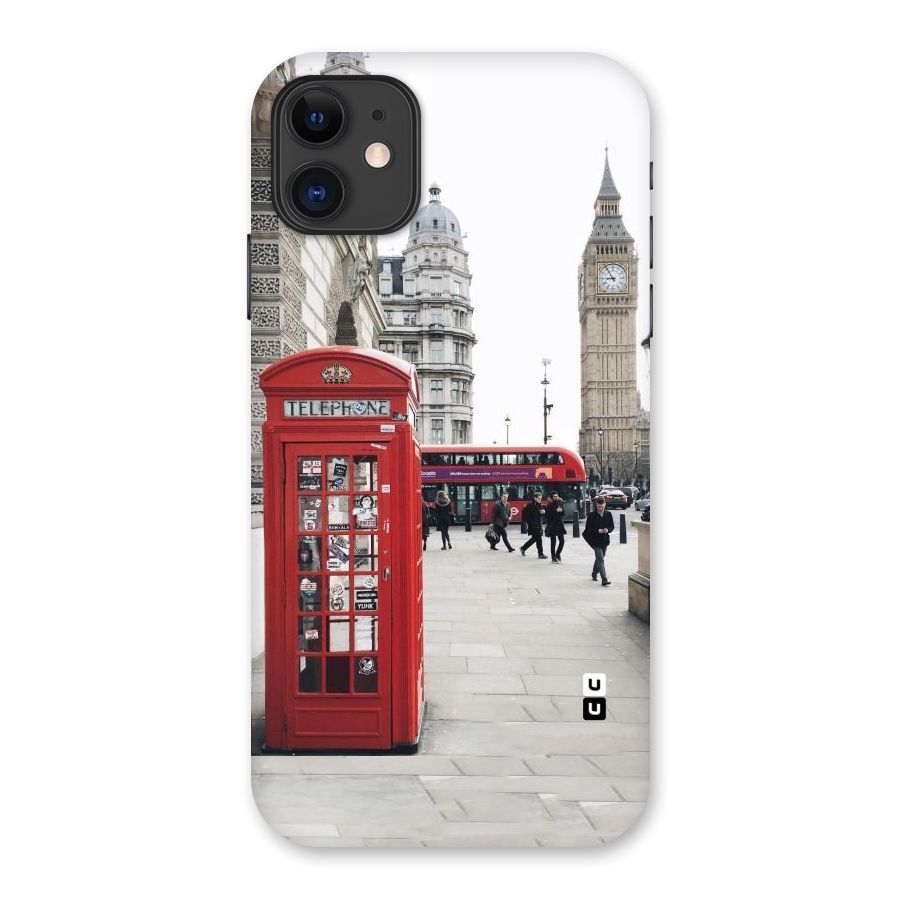 Booth In Red Back Case for iPhone 11