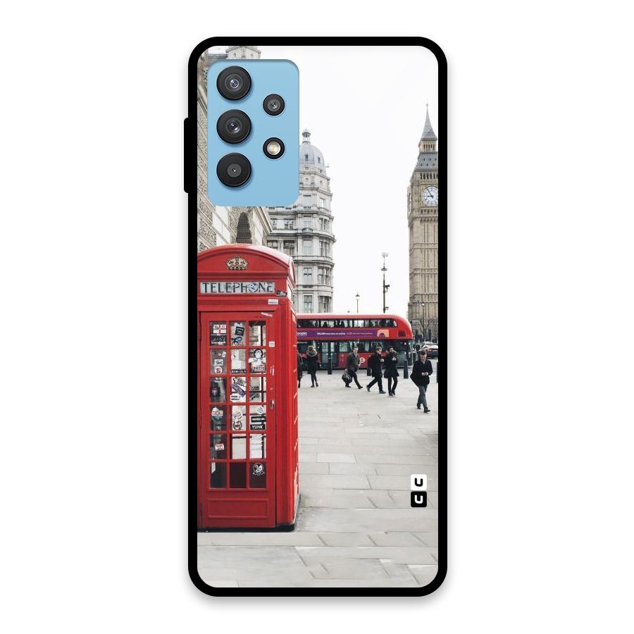 Booth In Red Glass Back Case for Galaxy M32 5G