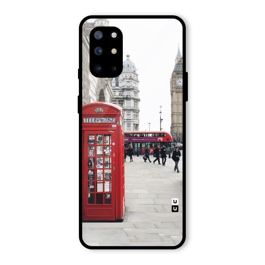 Booth In Red Glass Back Case for OnePlus 8T