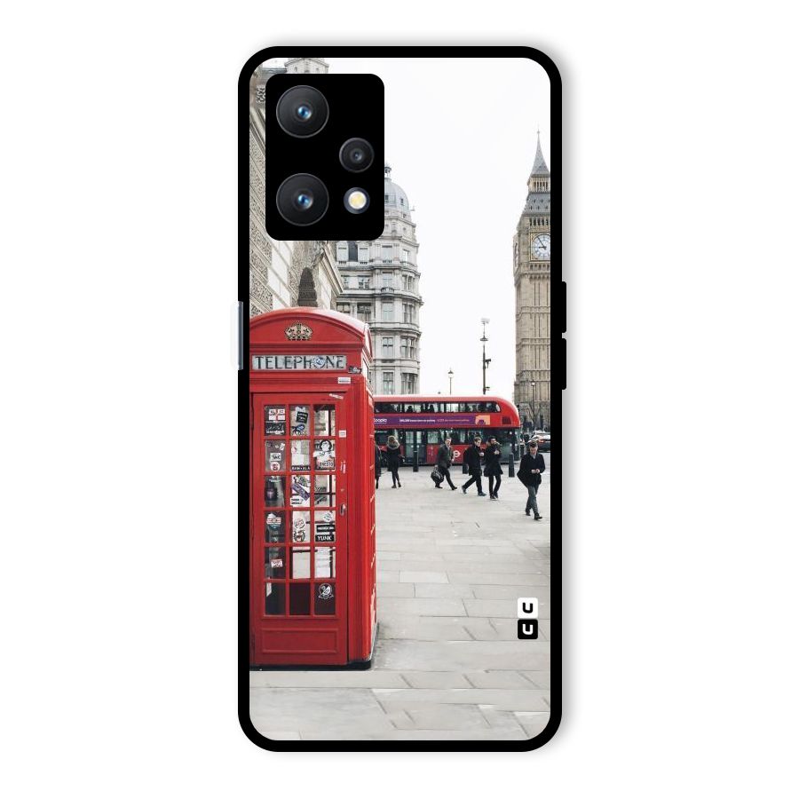 Booth In Red Glass Back Case for Realme 9 Pro 5G