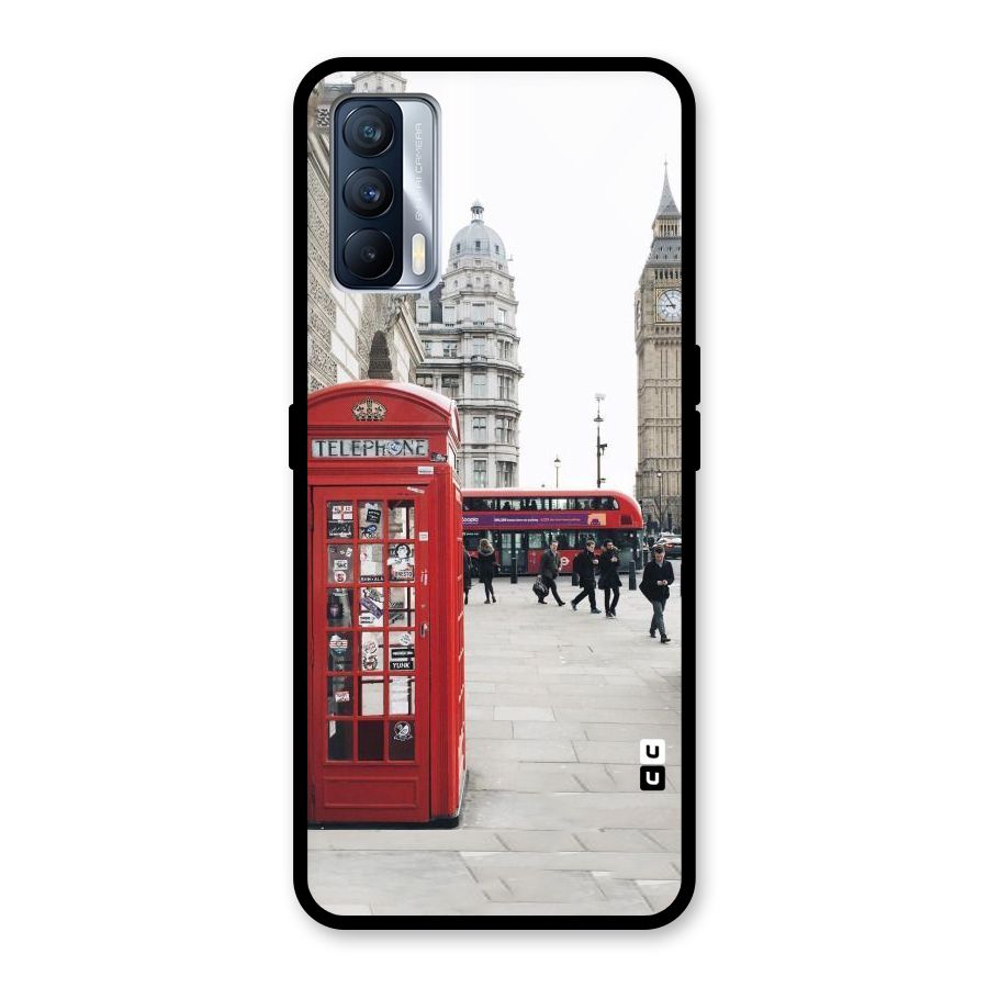 Booth In Red Glass Back Case for Realme X7