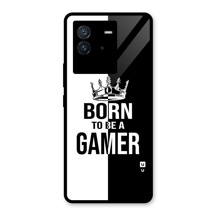 Born To Be Gamer Glass Back Case for Vivo iQOO Neo 6 5G