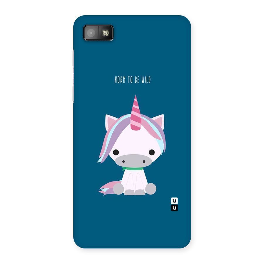Born Wild Unicorn Back Case for Blackberry Z10
