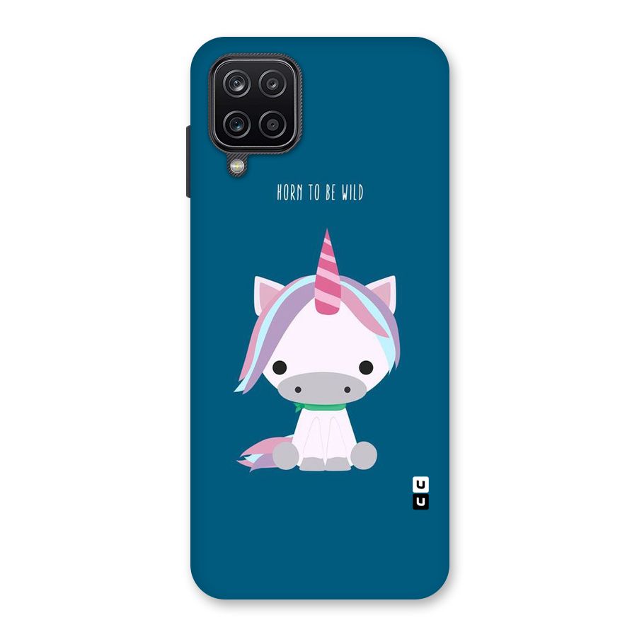 Born Wild Unicorn Back Case for Galaxy A12