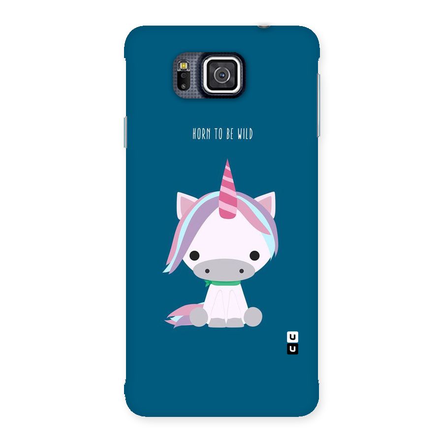Born Wild Unicorn Back Case for Galaxy Alpha