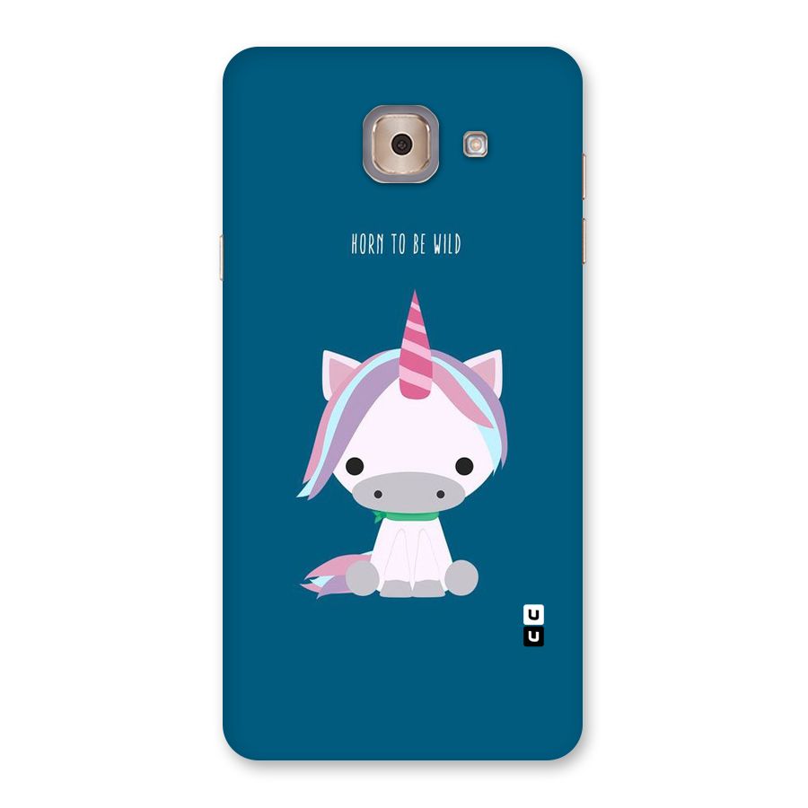 Born Wild Unicorn Back Case for Galaxy J7 Max