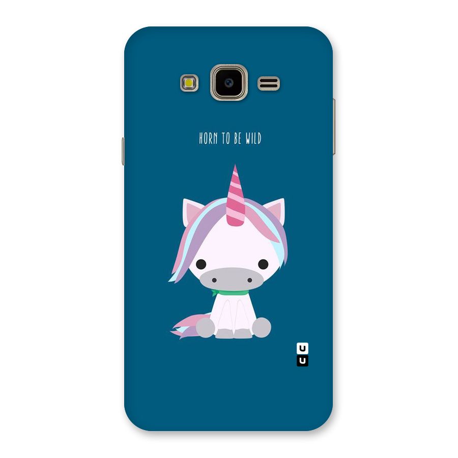 Born Wild Unicorn Back Case for Galaxy J7 Nxt