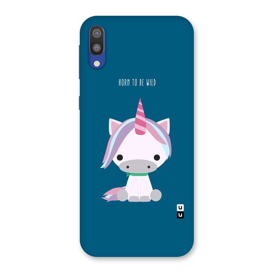 Born Wild Unicorn Back Case for Galaxy M10