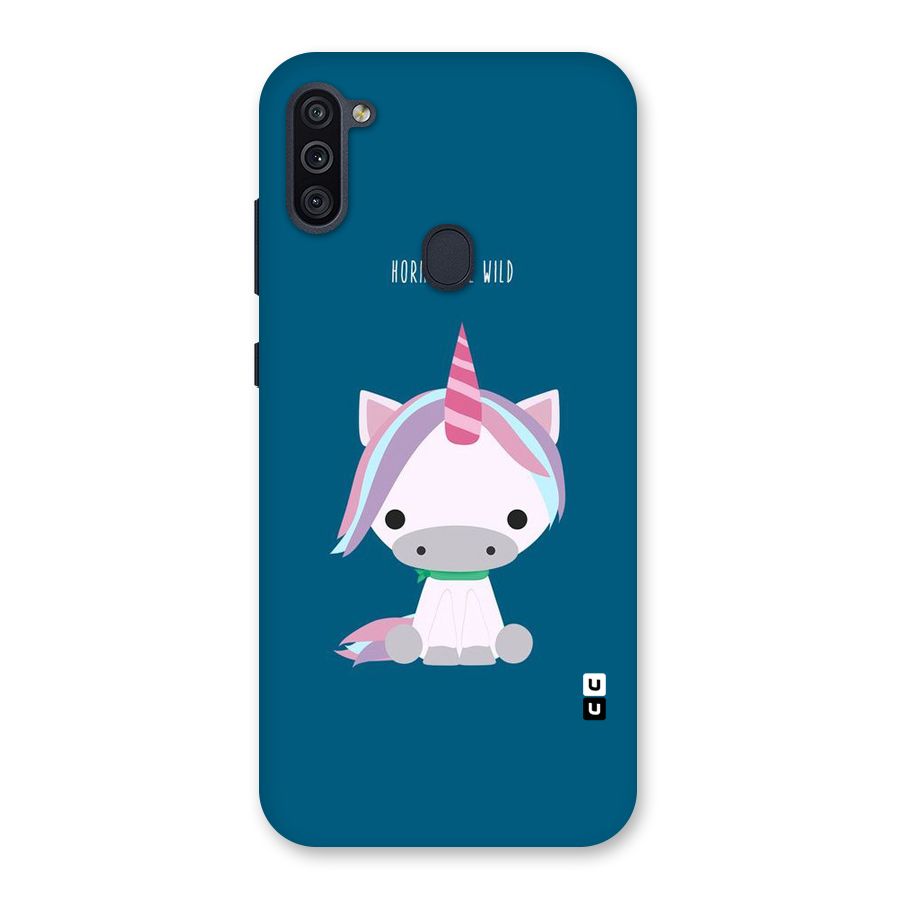Born Wild Unicorn Back Case for Galaxy M11