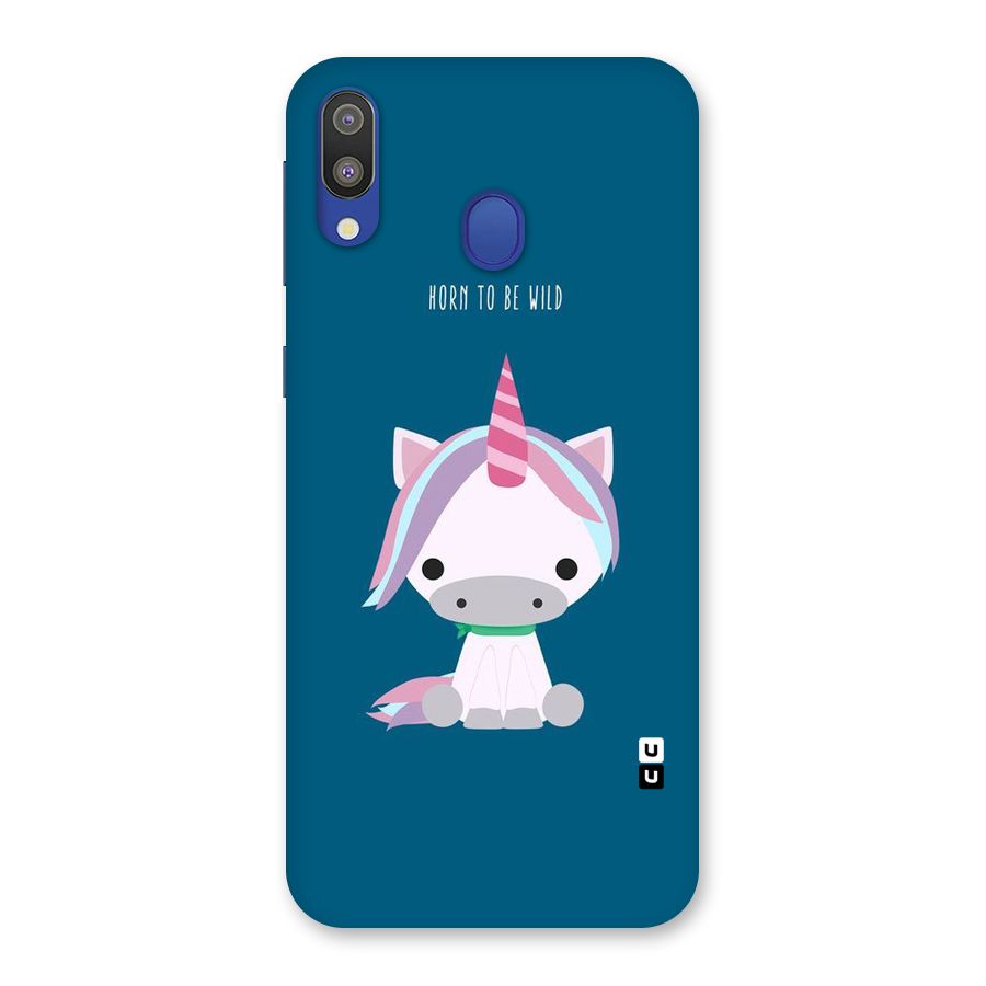 Born Wild Unicorn Back Case for Galaxy M20