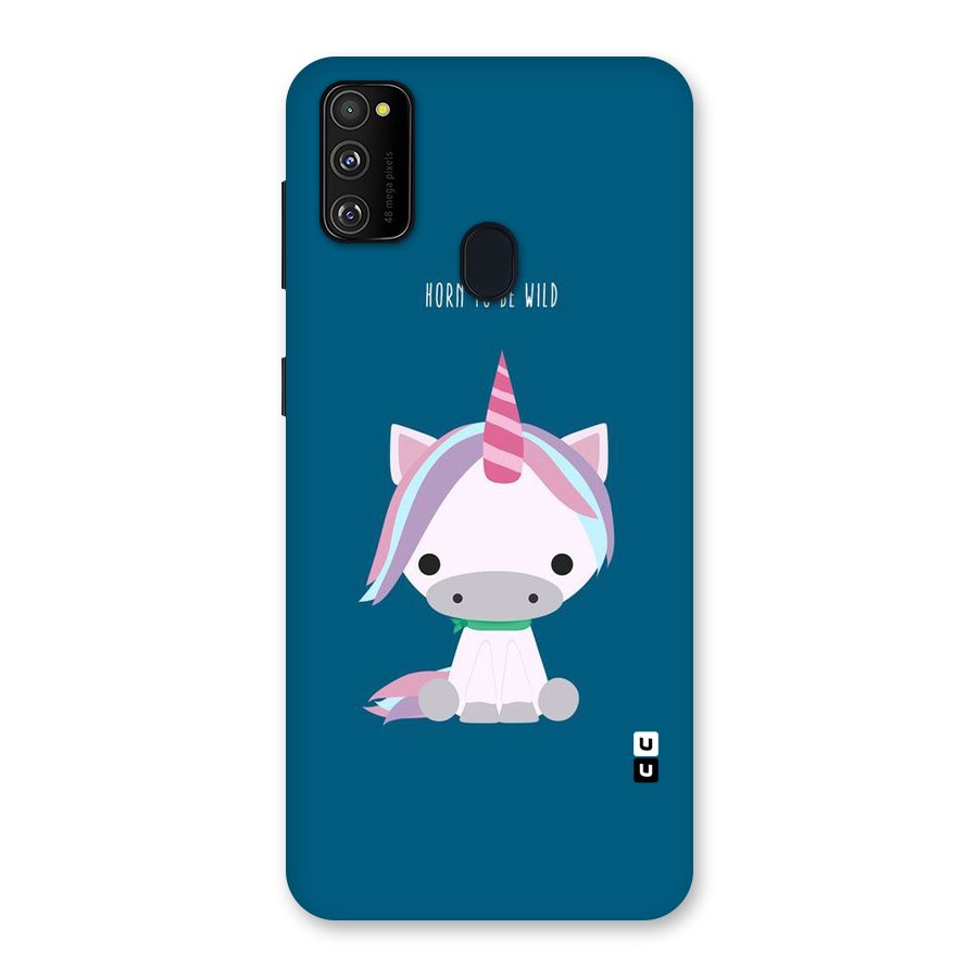Born Wild Unicorn Back Case for Galaxy M30s