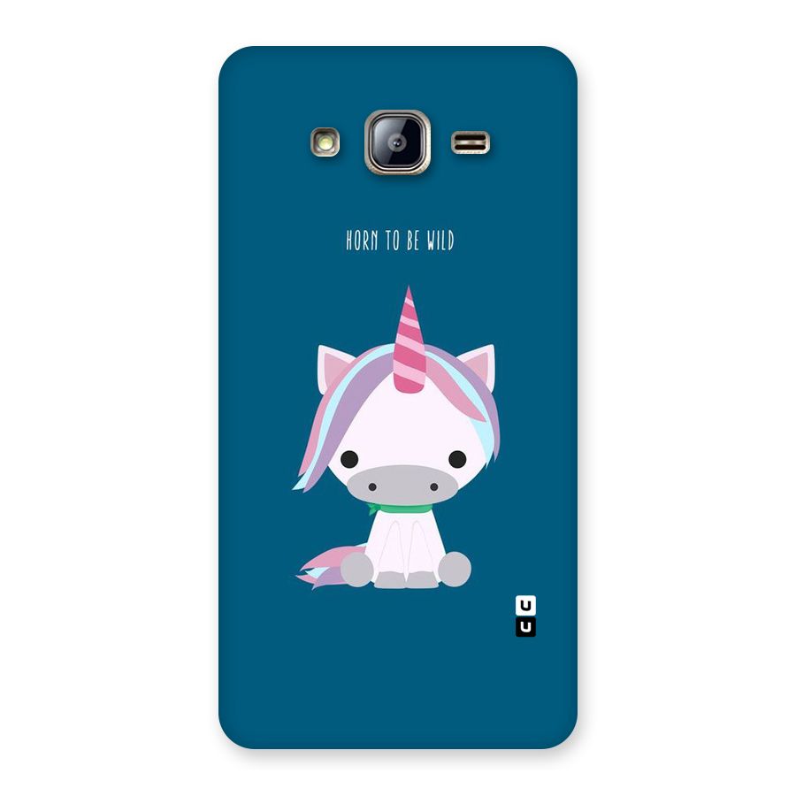 Born Wild Unicorn Back Case for Galaxy On5