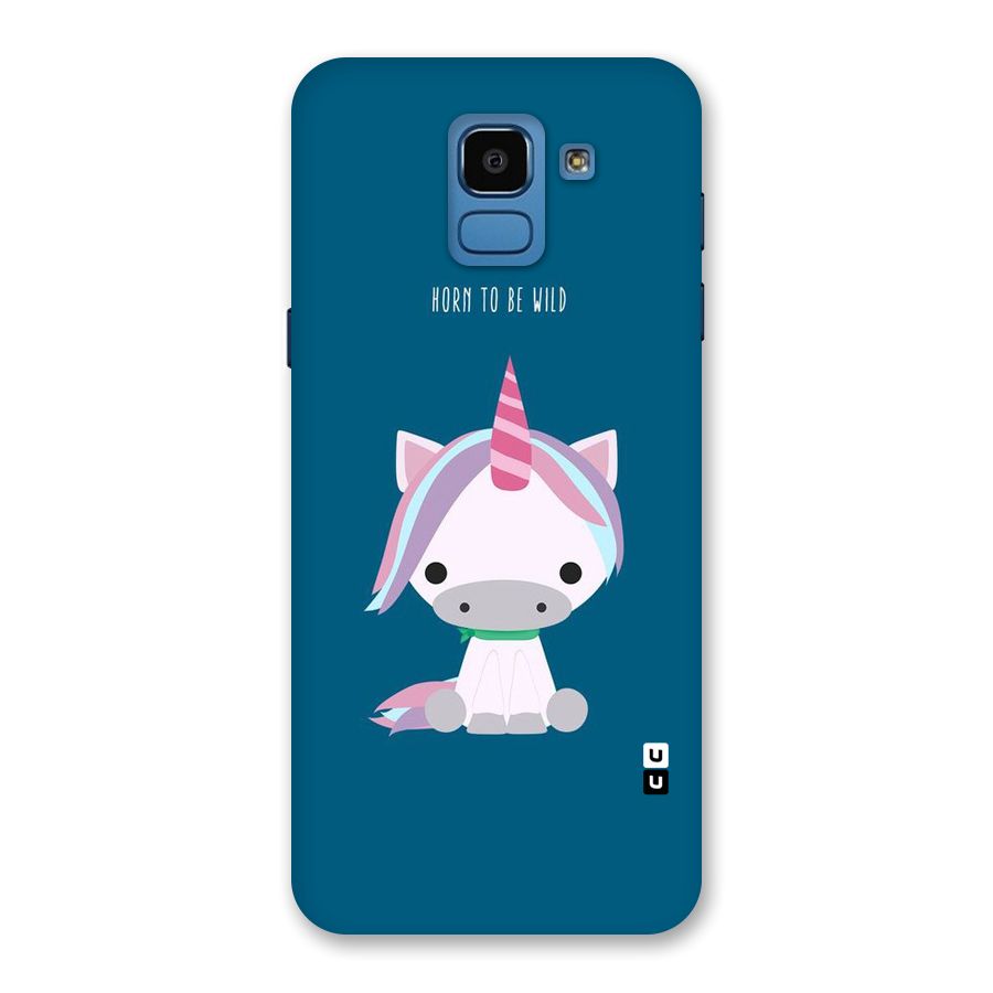 Born Wild Unicorn Back Case for Galaxy On6