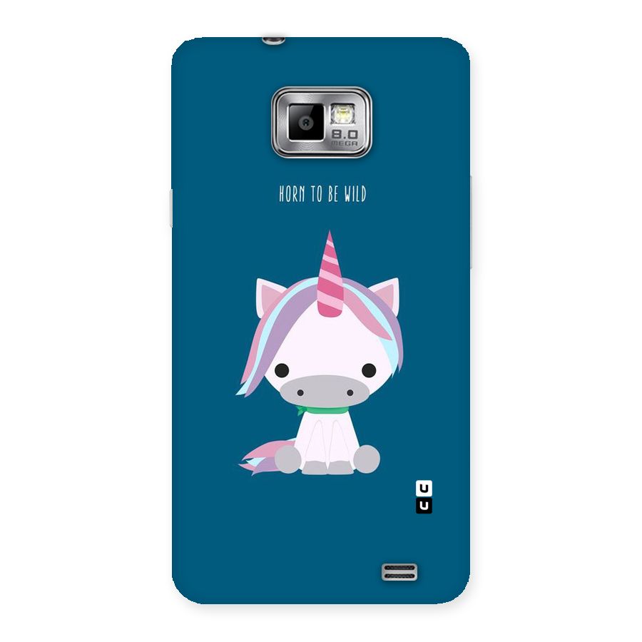 Born Wild Unicorn Back Case for Galaxy S2