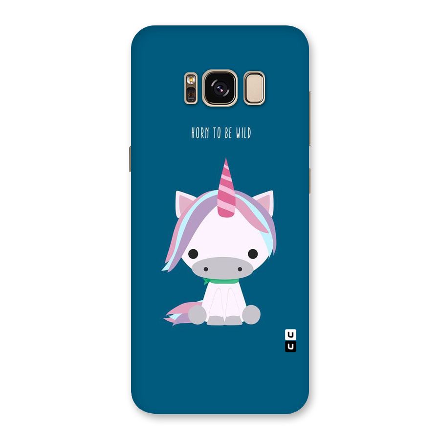 Born Wild Unicorn Back Case for Galaxy S8