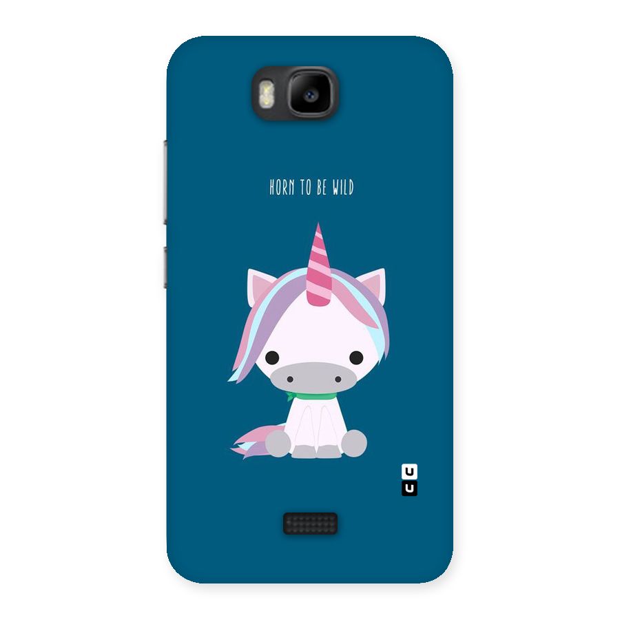 Born Wild Unicorn Back Case for Honor Bee