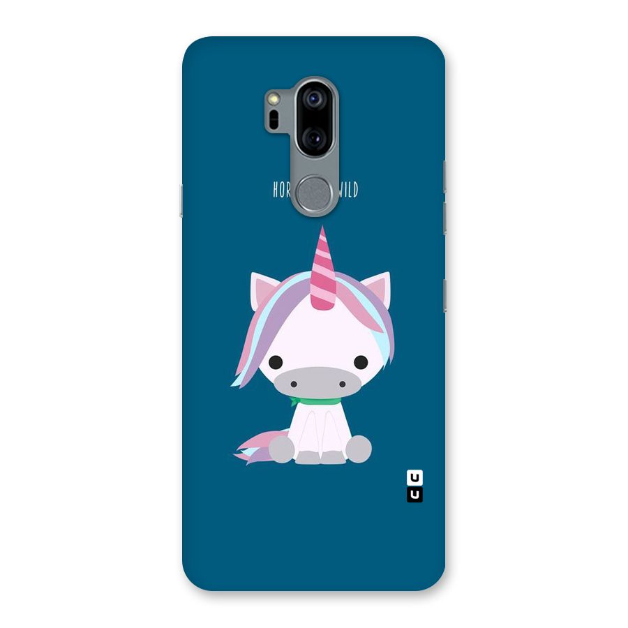 Born Wild Unicorn Back Case for LG G7