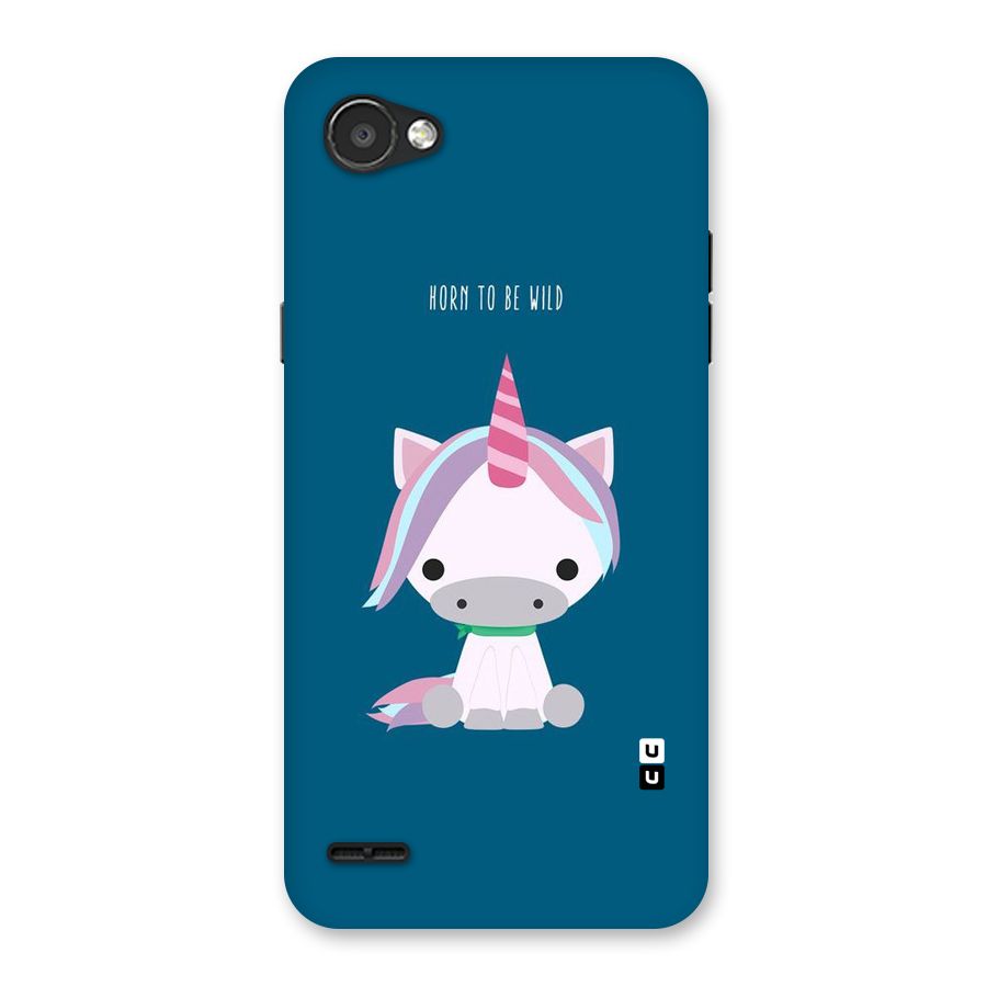 Born Wild Unicorn Back Case for LG Q6