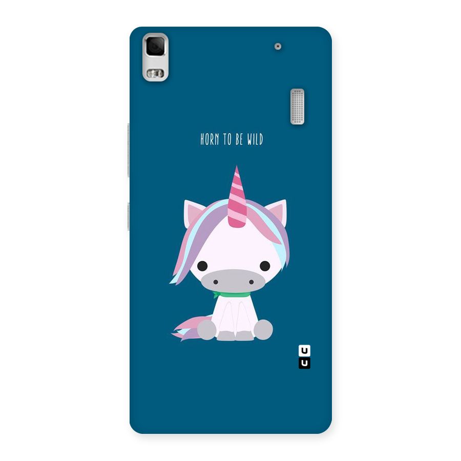 Born Wild Unicorn Back Case for Lenovo A7000